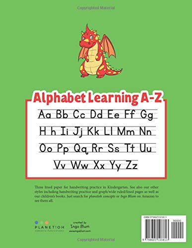 Writing Practice Paper, Kindergarten Writing Paper, Learning How